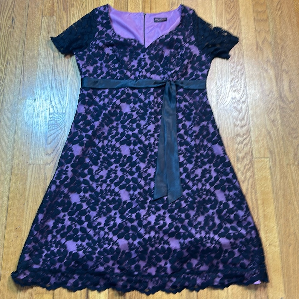 Anna Schloz For Simply Be Floral Dress Womens Size 18 Summer Wedding Casual